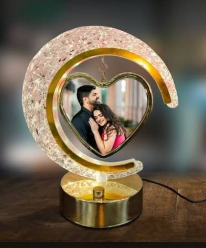 customized gifts online pakistan personalized romantic photo moon lamp